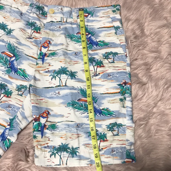 Tommy Hilfiger Tropical Vacation Shorts. Sz 35. - Picture 8 of 9